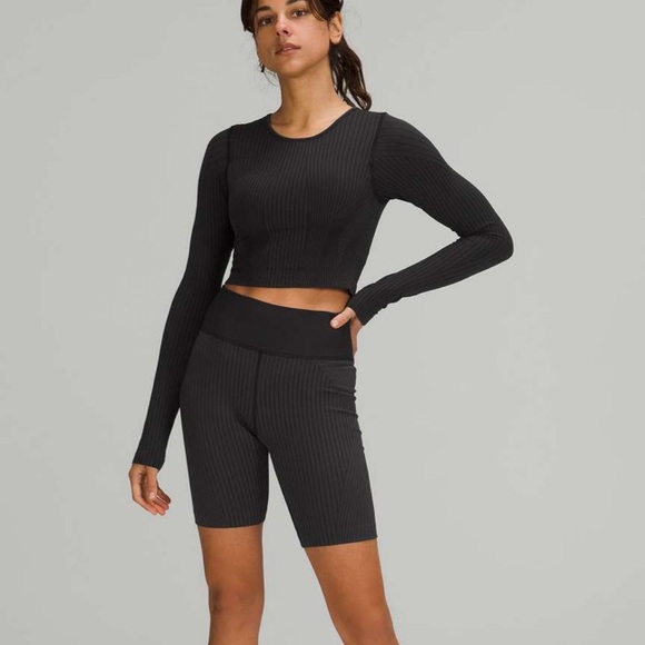 Lululemon Ebb to Street Long Sleeve Shirt
Rib Map Black / Graphite Grey - Picture 3 of 5